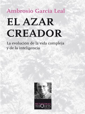 cover image of El azar creador